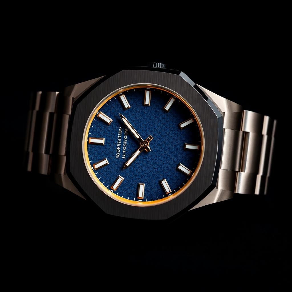 Luxury chronograph wristwatch